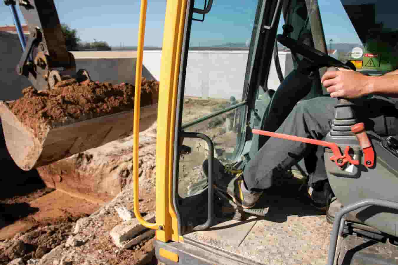 Ceci est la partie travaux de terrassement